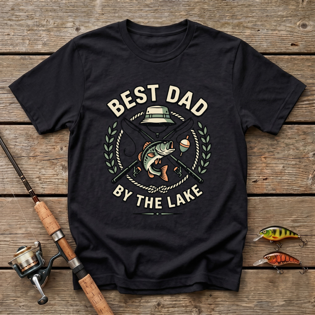 Best Dad By The Lake T-Shirt