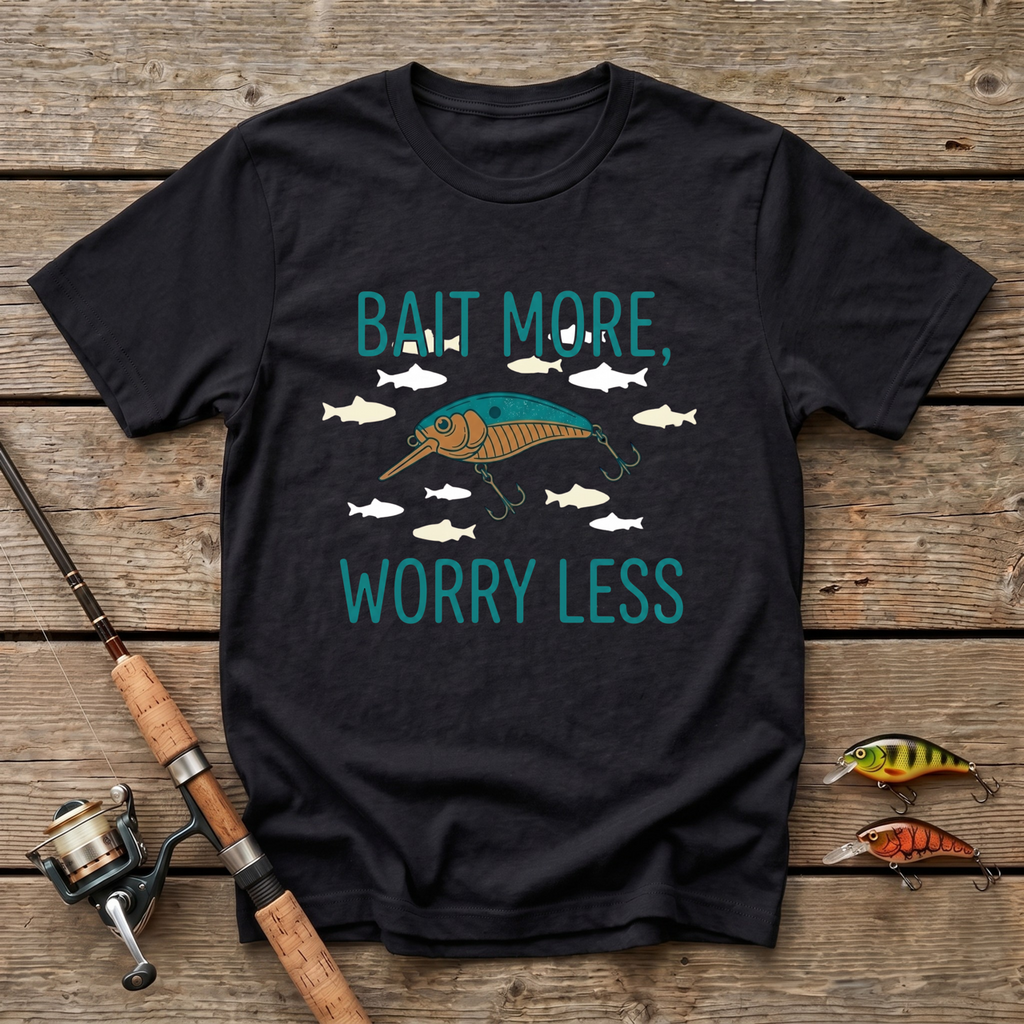 Bait More Worry Less T-Shirt