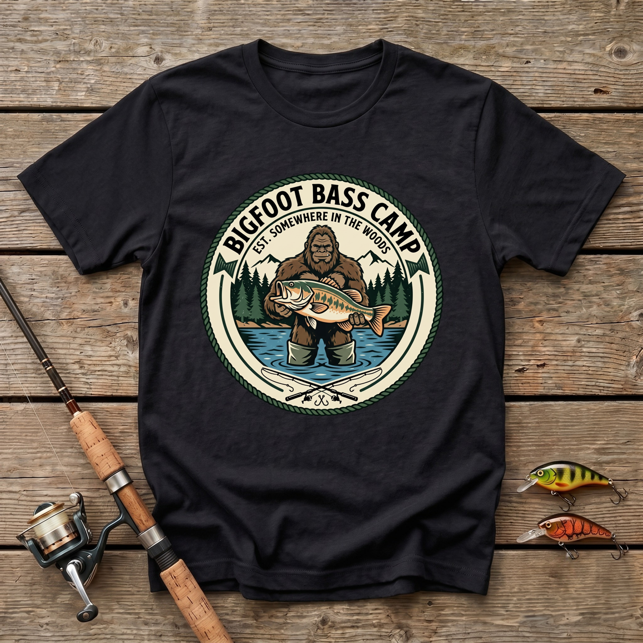 Bigfoot Bass Camp T-Shirt