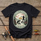 She Casts Better T-Shirt