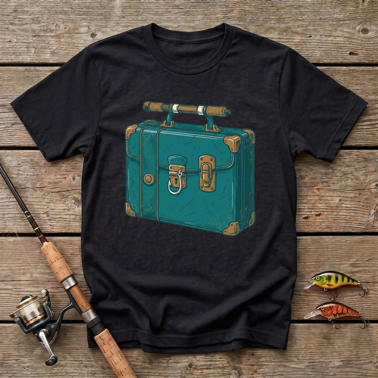 Born To Fish Forced To Work T-Shirt