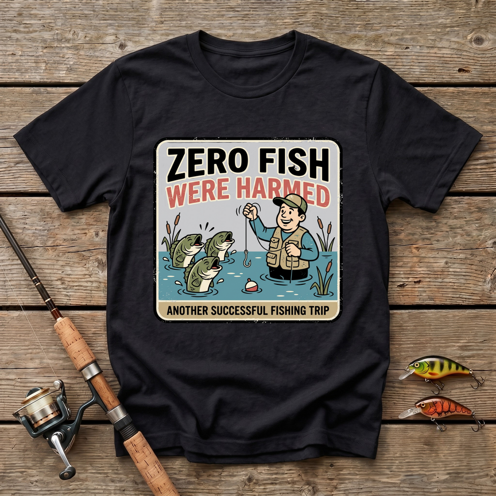 Zero Fish Were Harmed T-Shirt