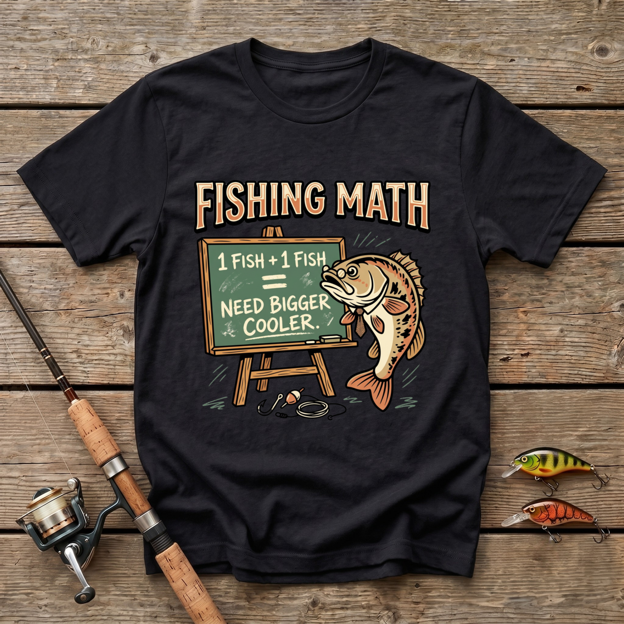 Fishing Math T-Shirt