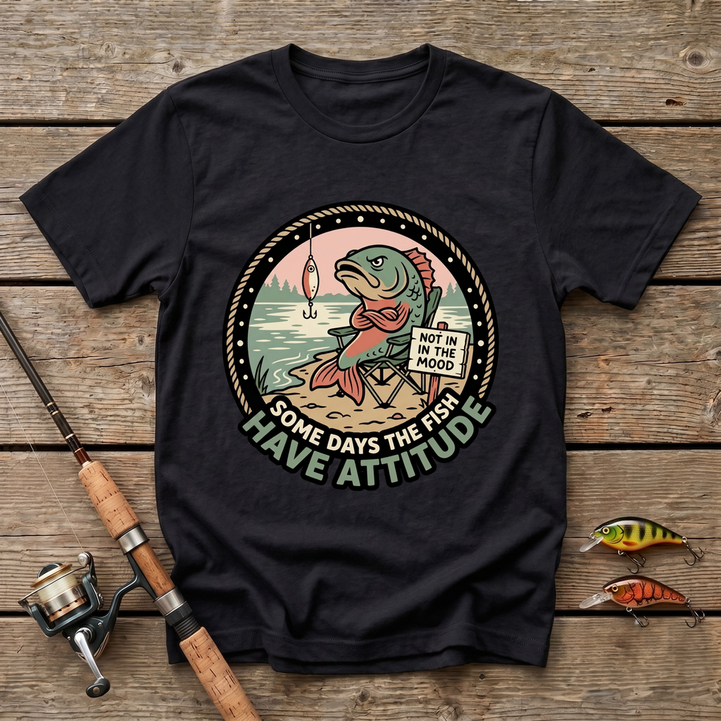 Some Days The Fish Have Attitude T-Shirt