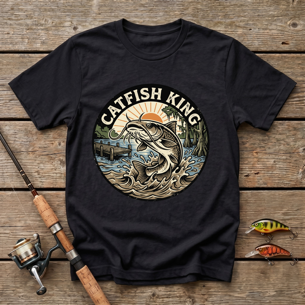 Catfish King T-Shirt