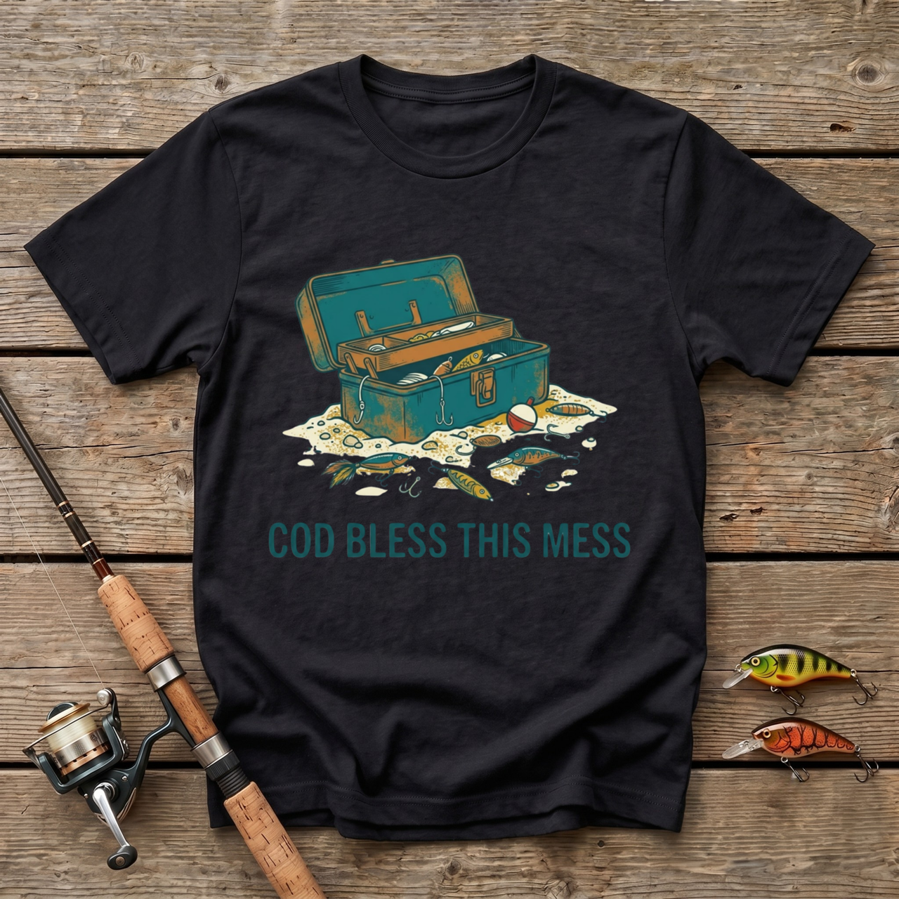 Cod Bless This Mess T-Shirt