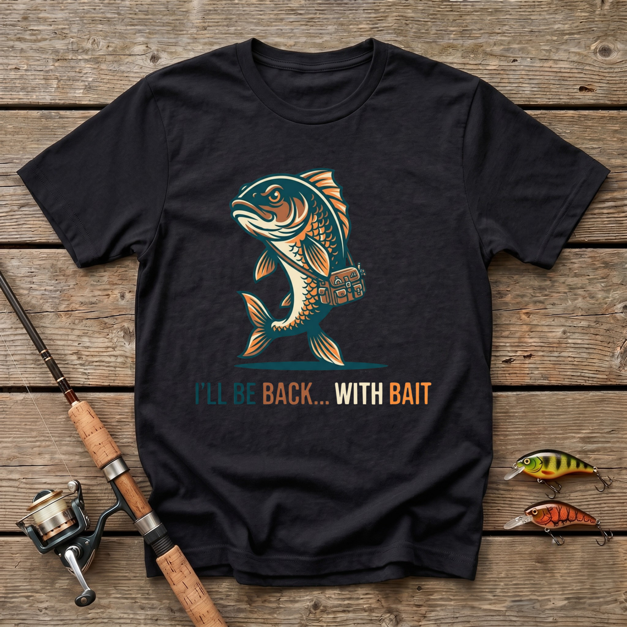 I'll Be Back With Bait T-Shirt