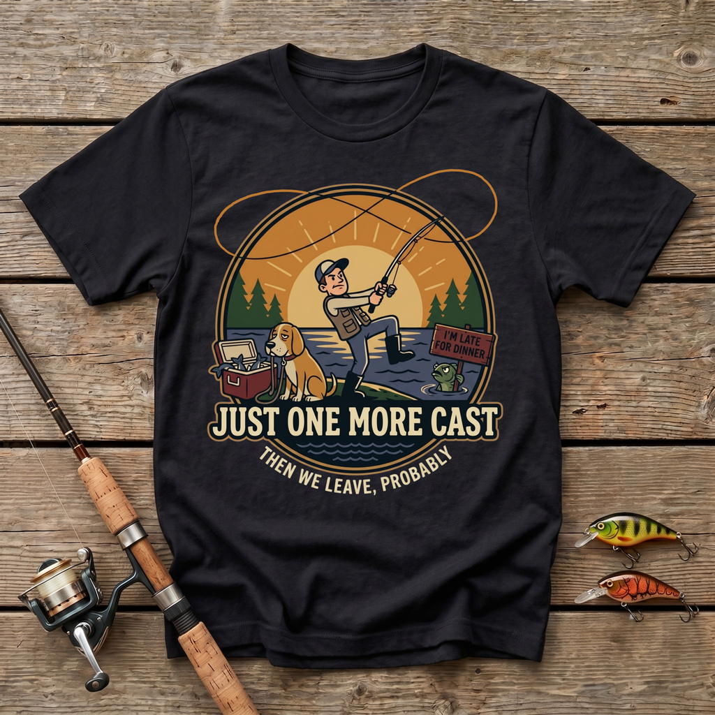 Just One More Cast T-Shirt