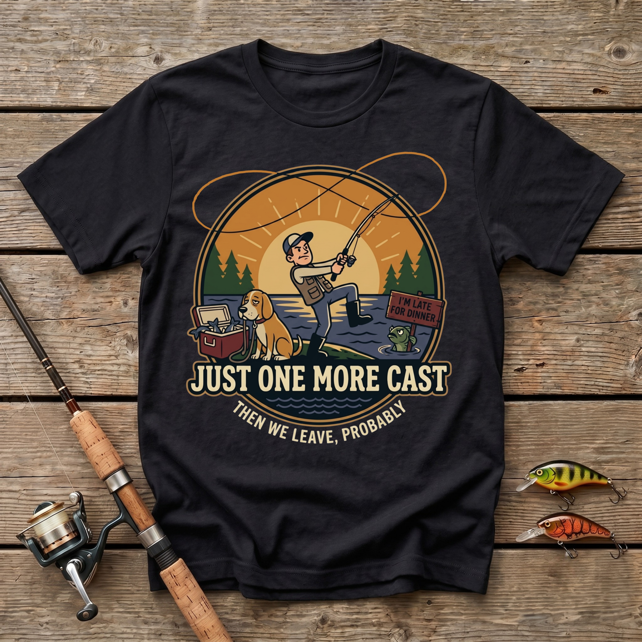 Just One More Cast T-Shirt