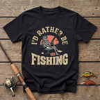 Id Rather Be Fishing T-Shirt