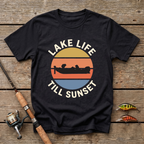 Lake Life Till Sunset T-Shirt
