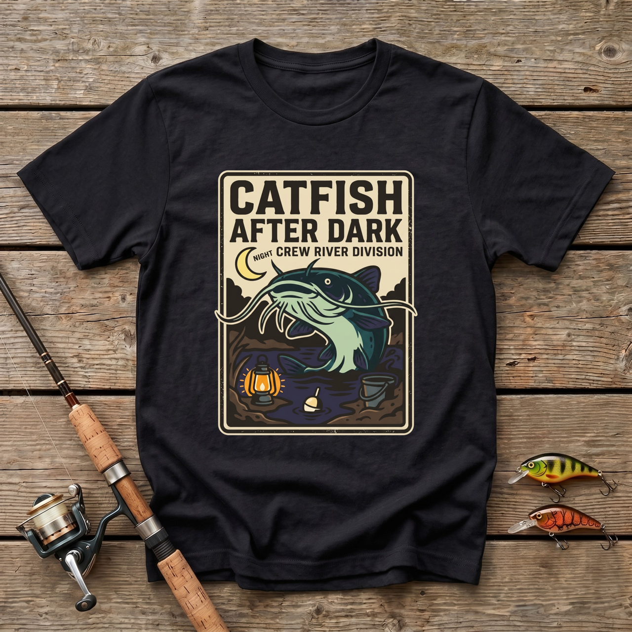 Catfish After Dark T-Shirt