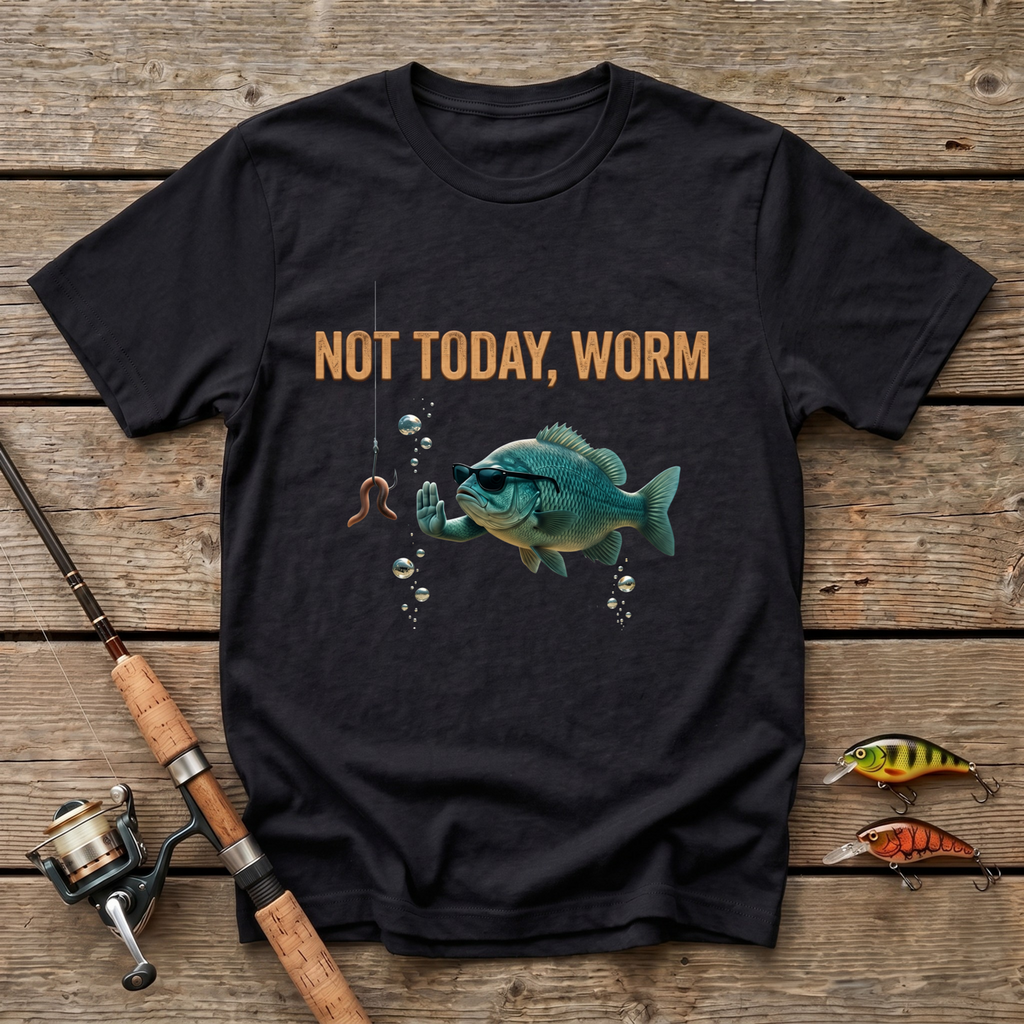Not Today, Worm T-Shirt