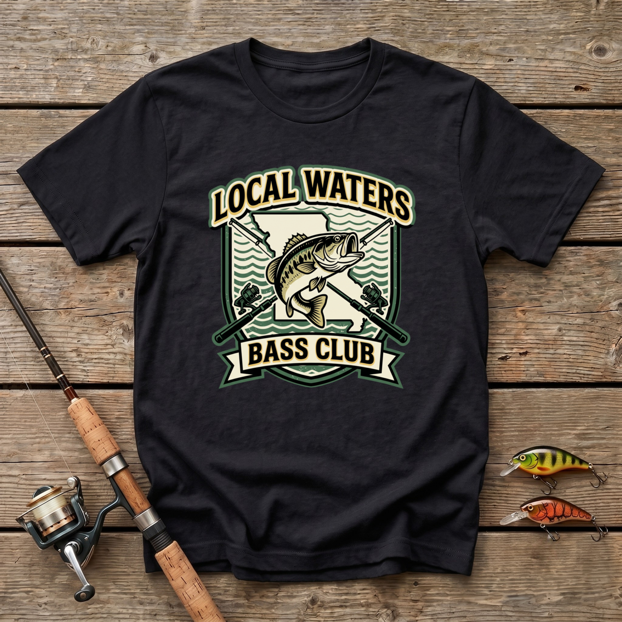 Local Waters Bass Club T-Shirt