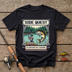 Side Quest - I'd Rather Be Fishing T-Shirt