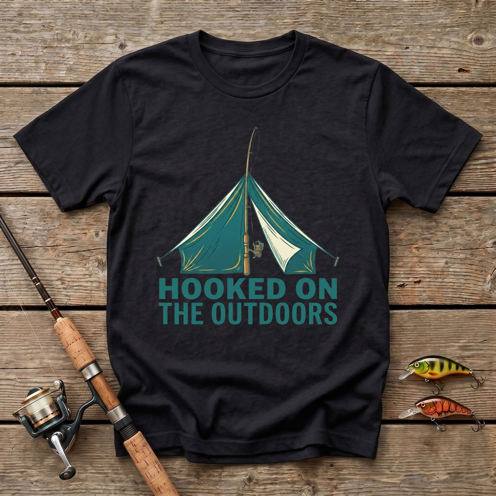 Hooked On The Outdoors T-Shirt