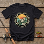 Emotional Support Fishing Rod T-Shirt
