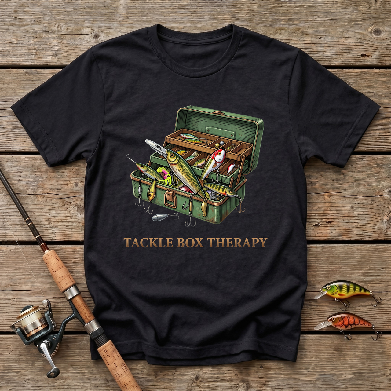 Tackle Box Therapy T-Shirt