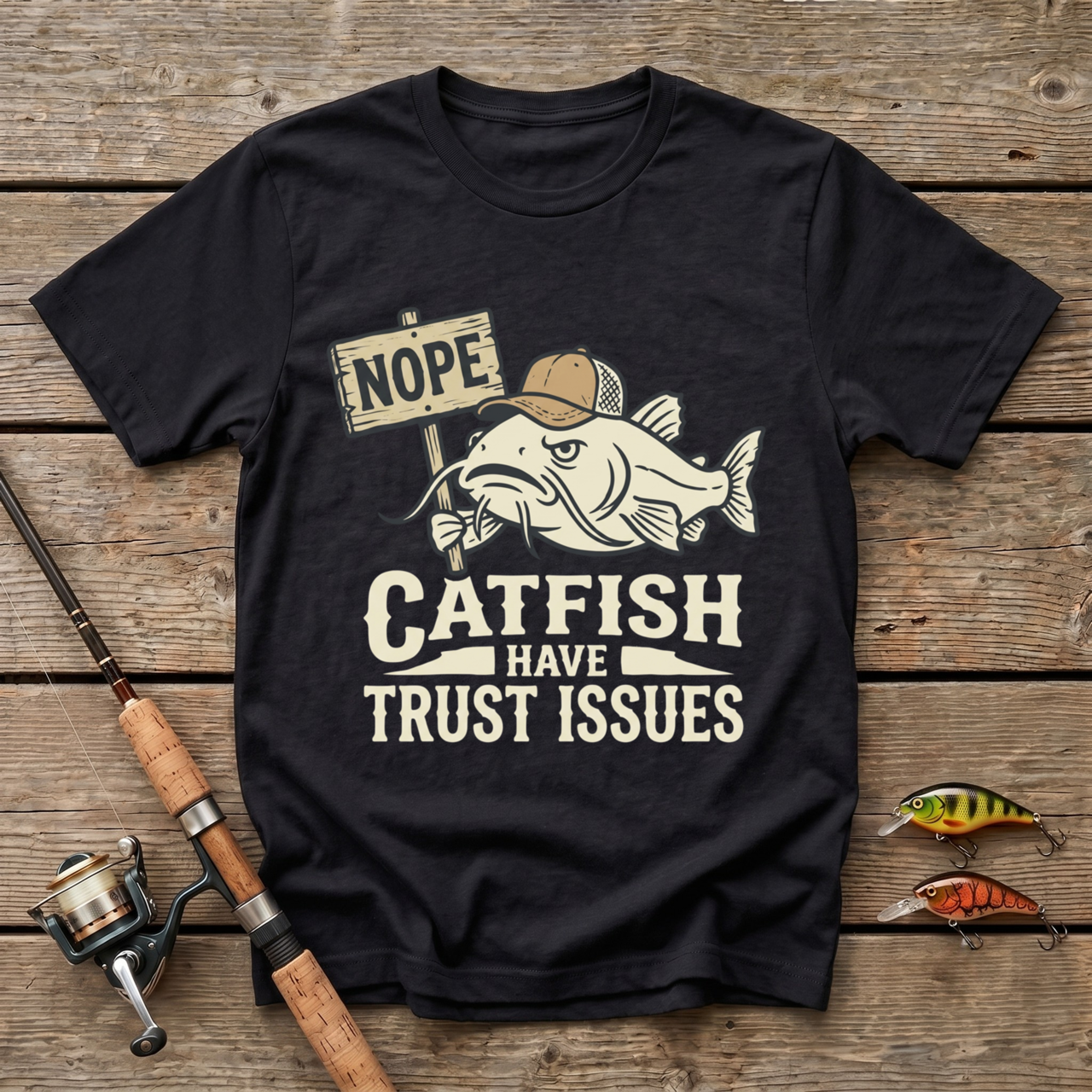 Catfish Have Trust Issues T-Shirt