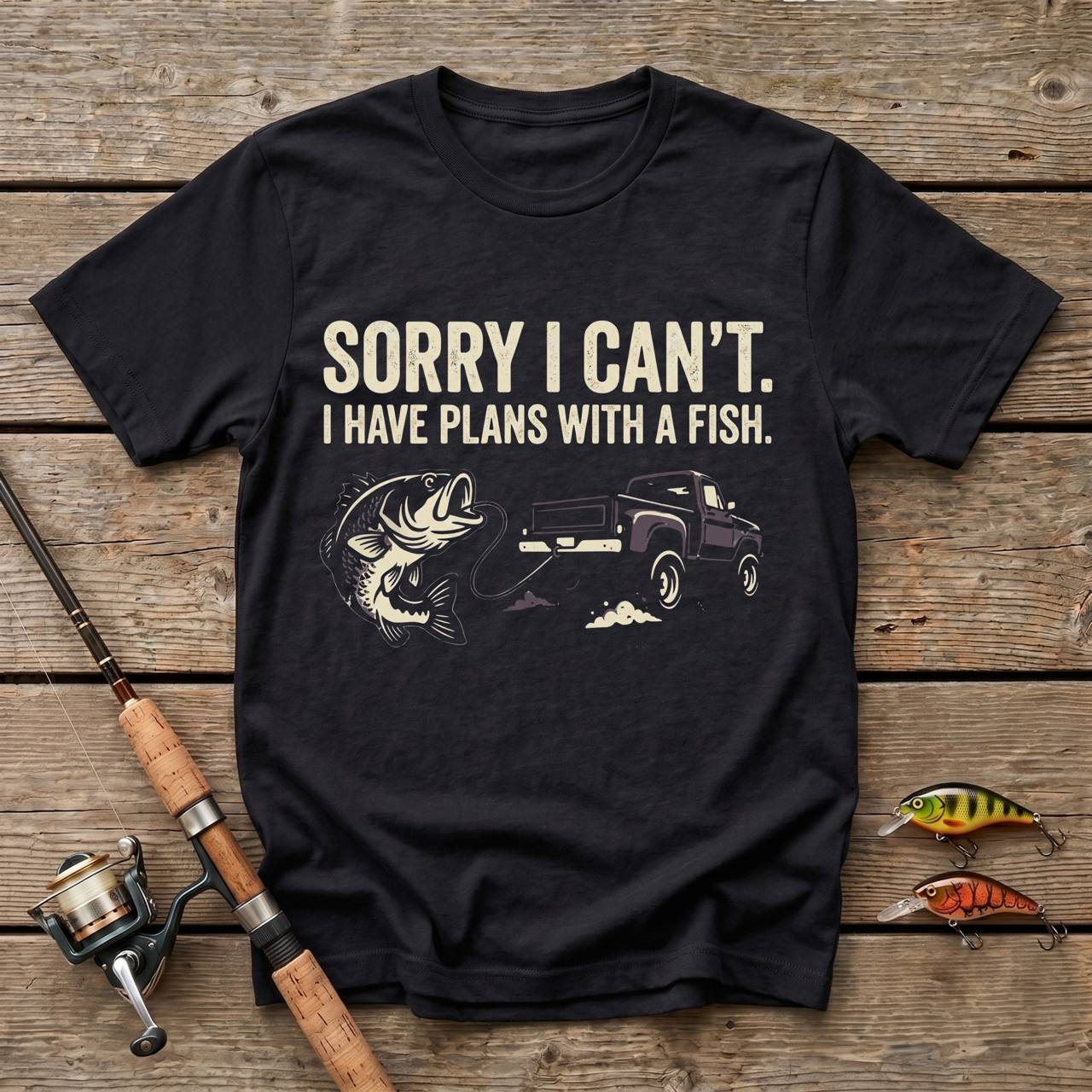 Sorry I Can't. I Have Plans With The Fish T-Shirt