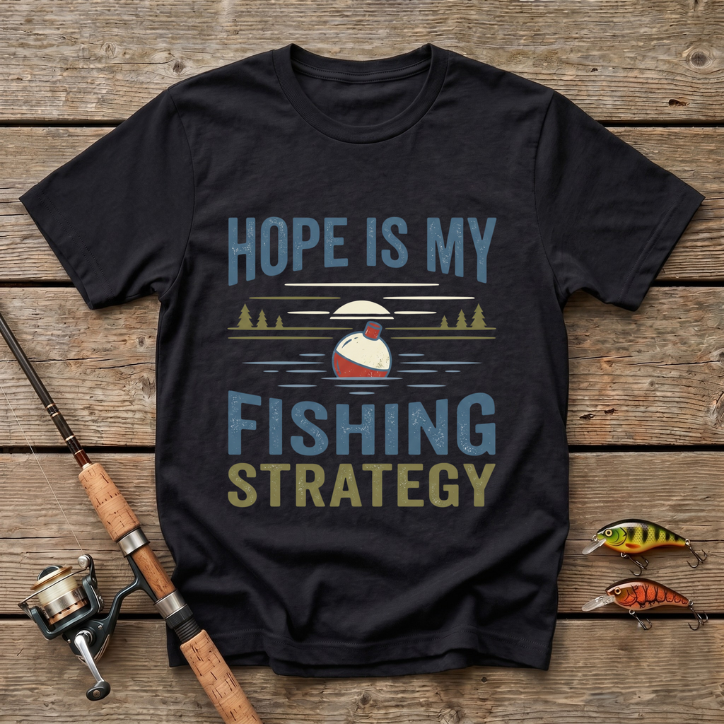 Hope Is My Fishing Strategy T-Shirt