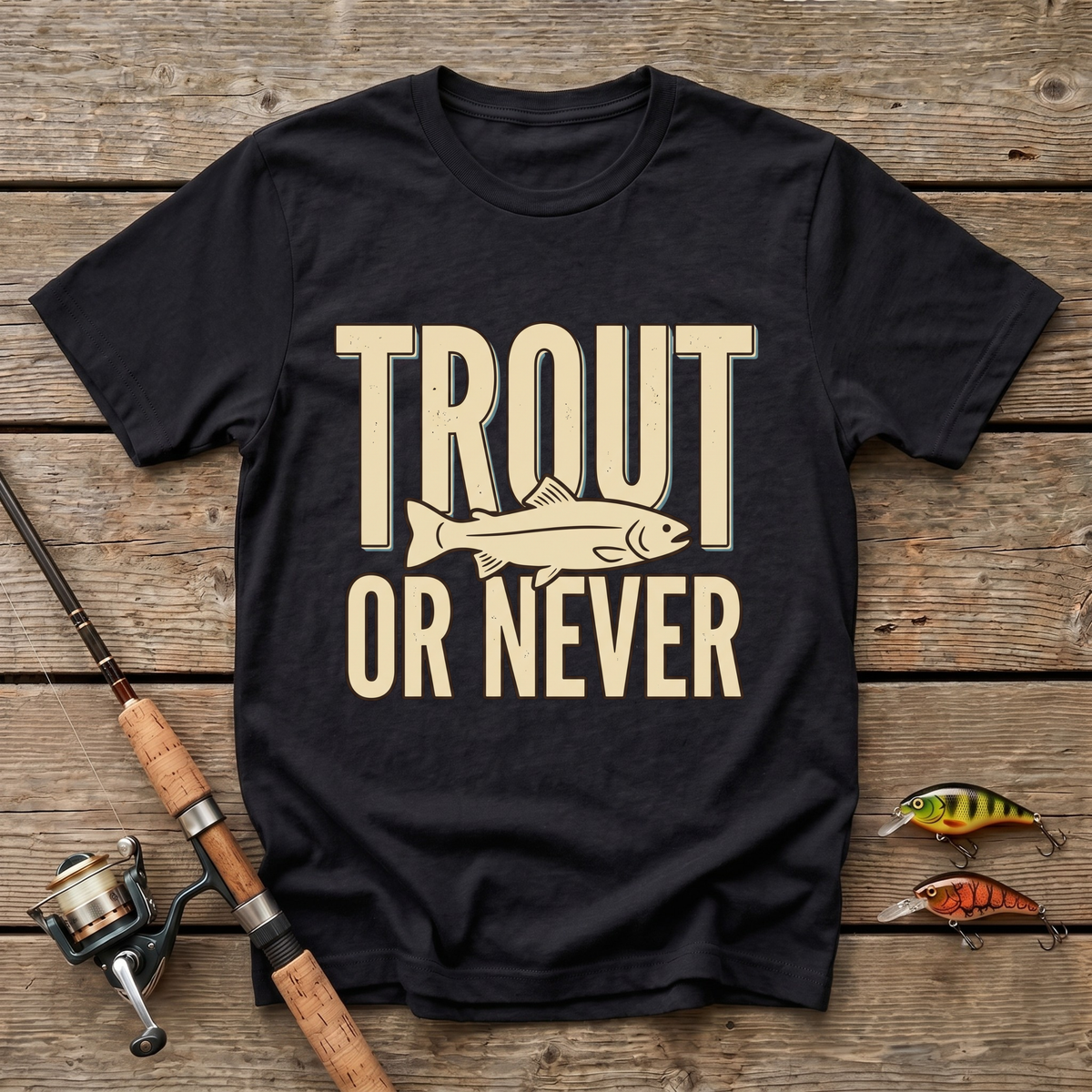 Trout Or Never T-Shirt