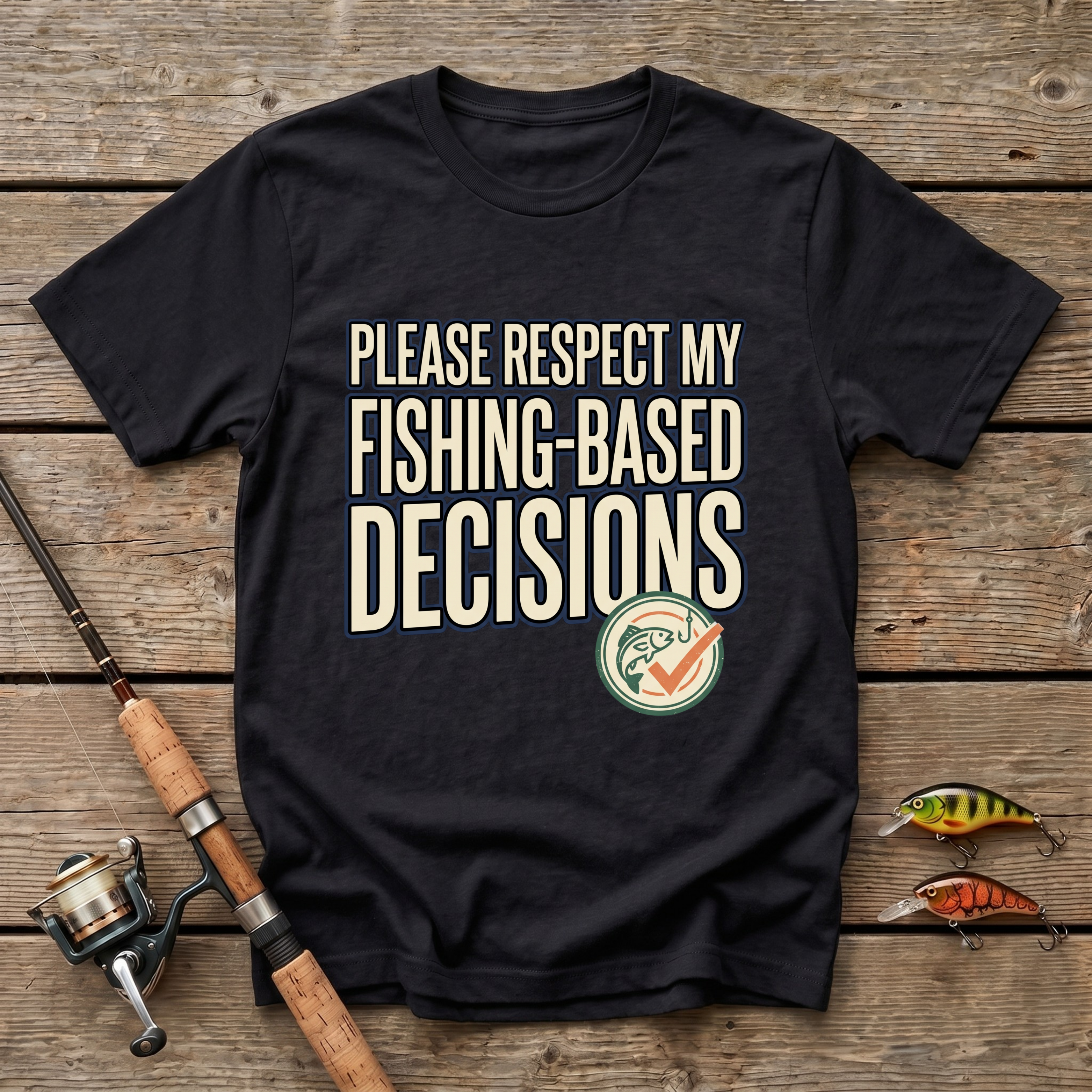 Fishing Based Decisions T-Shirt