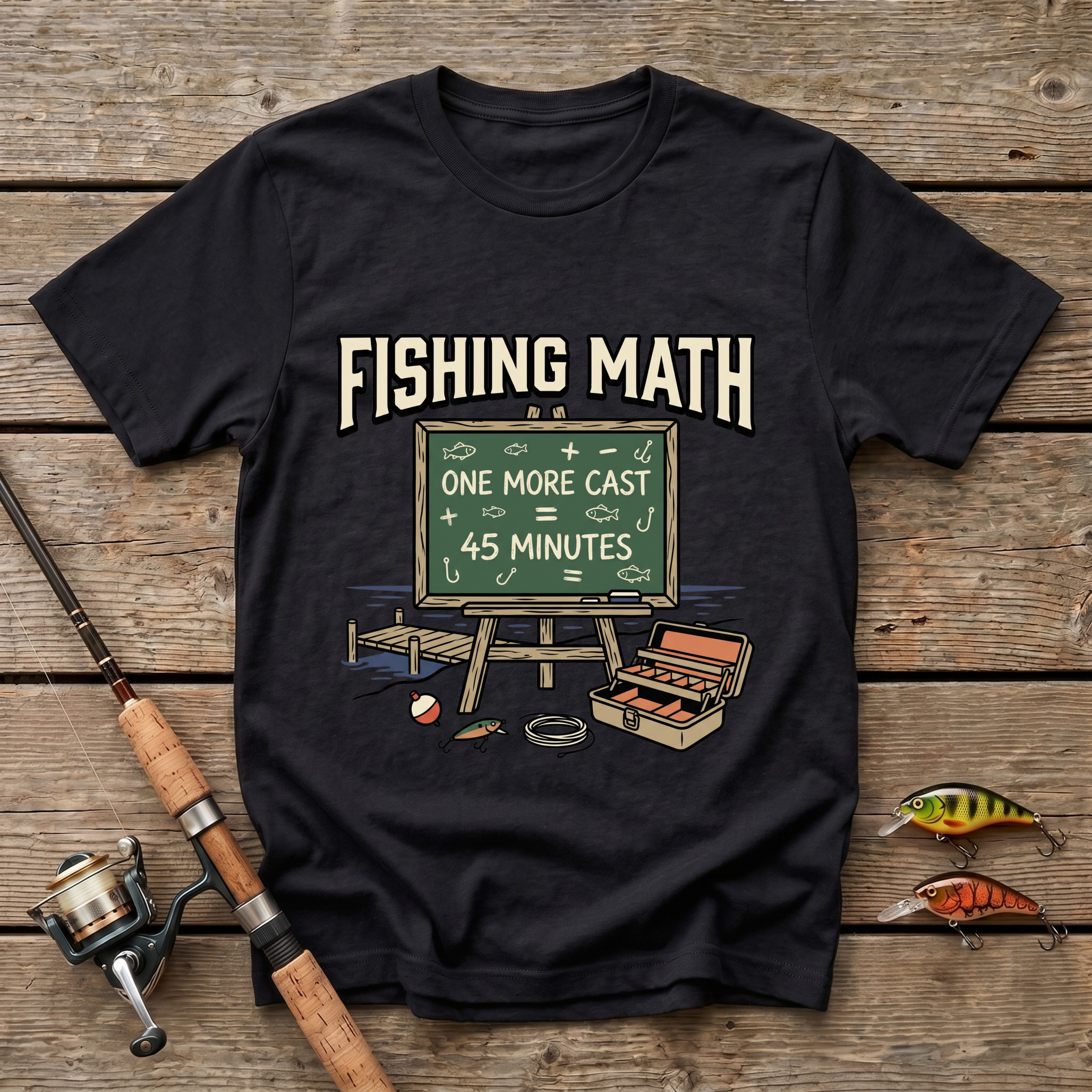 One More Cast Is 45 Minutes T-Shirt