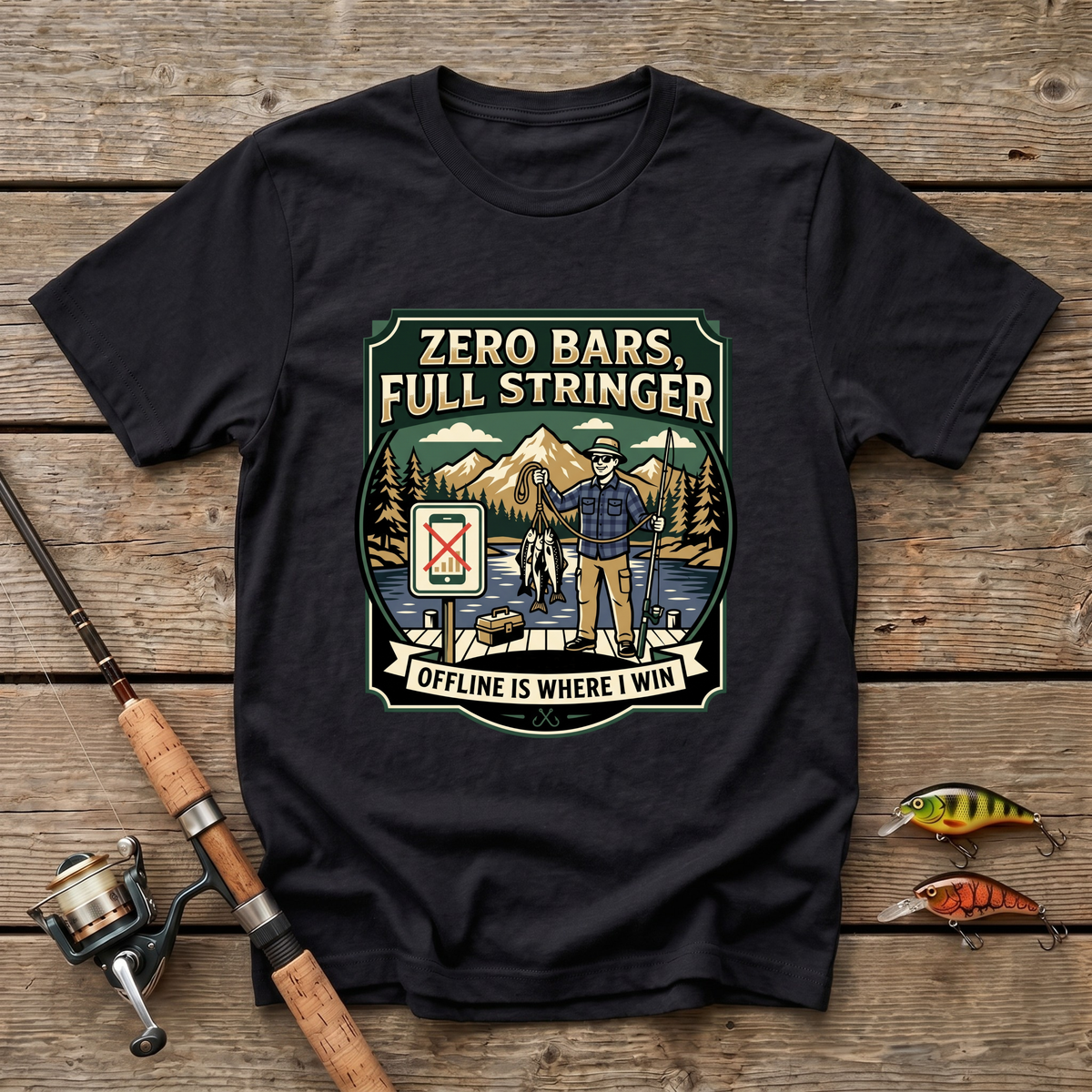 Zero Bars, Full Stinger T-Shirt