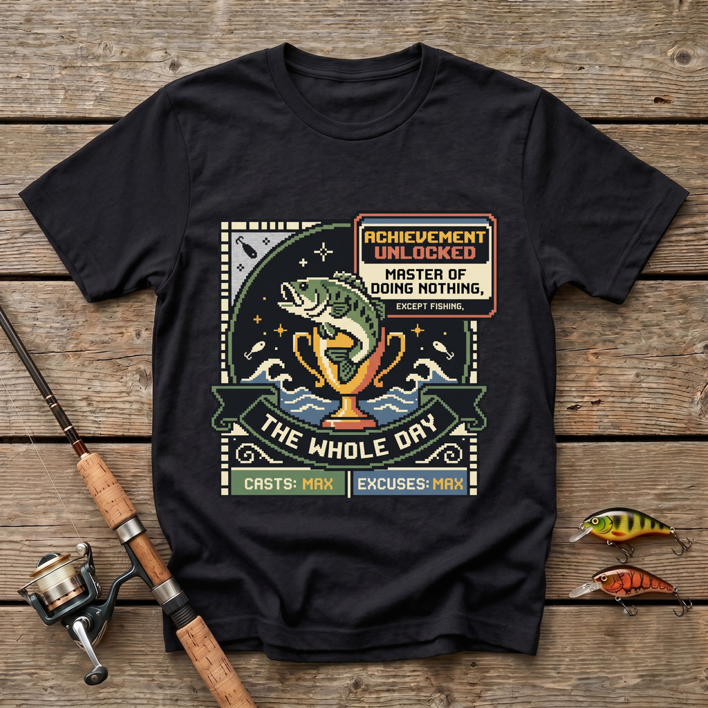 Achievement Unlocked: Master Of Doing Nothing T-Shirt