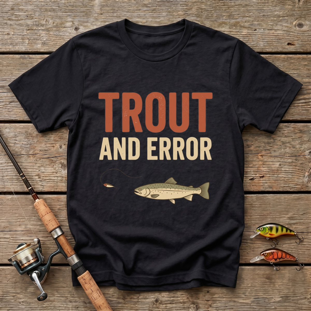 Trout And Error T-Shirt