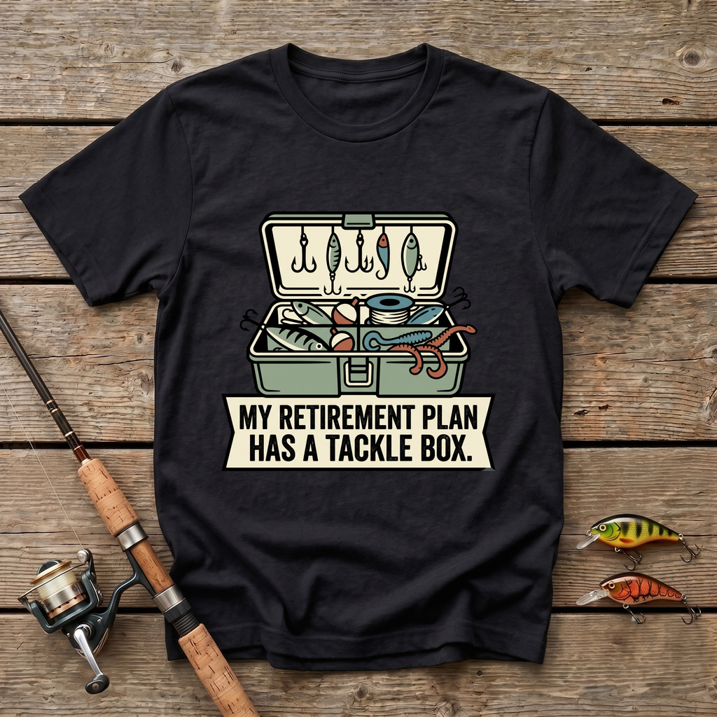 Retirement Tackle Box T-Shirt