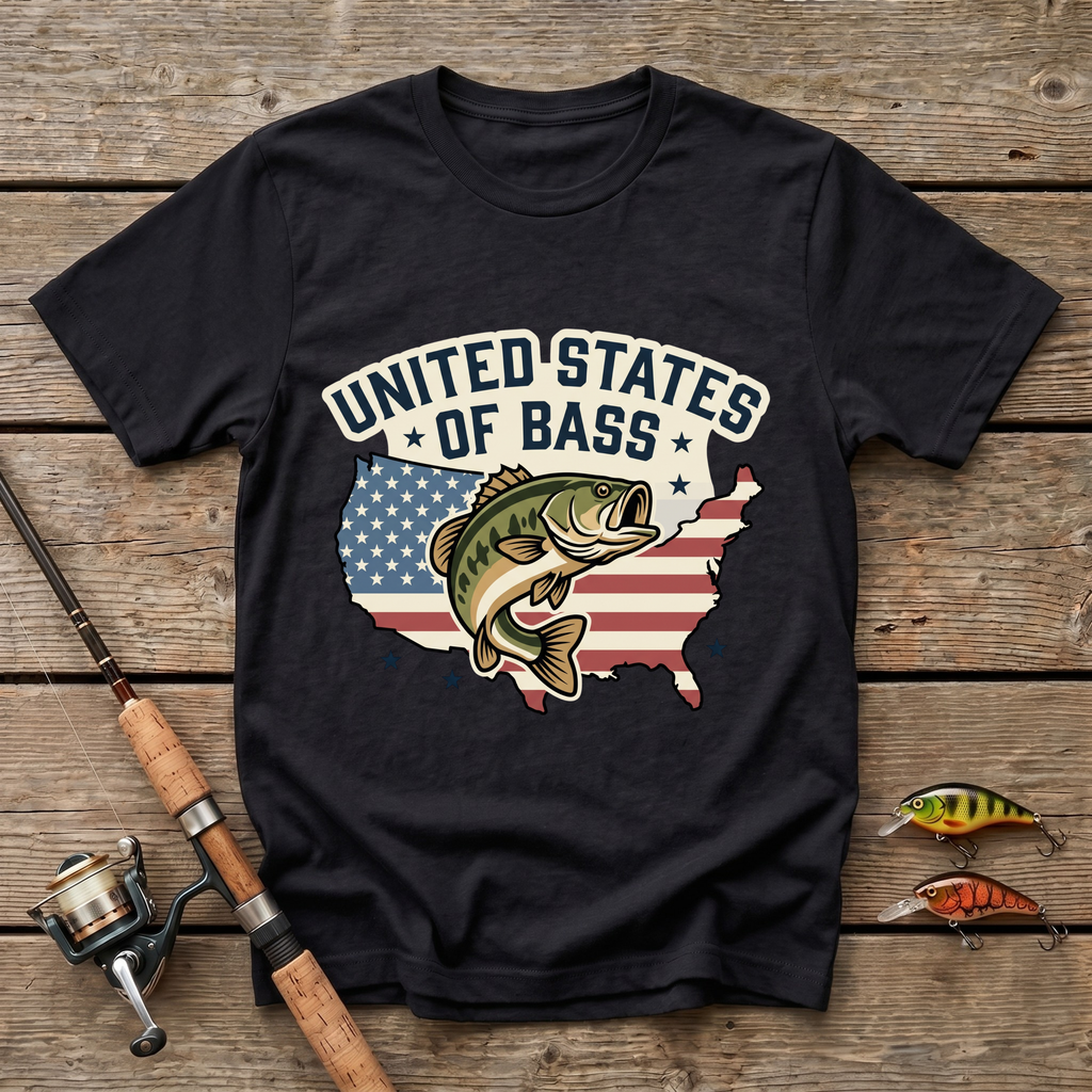 United States Of Bass T-Shirt