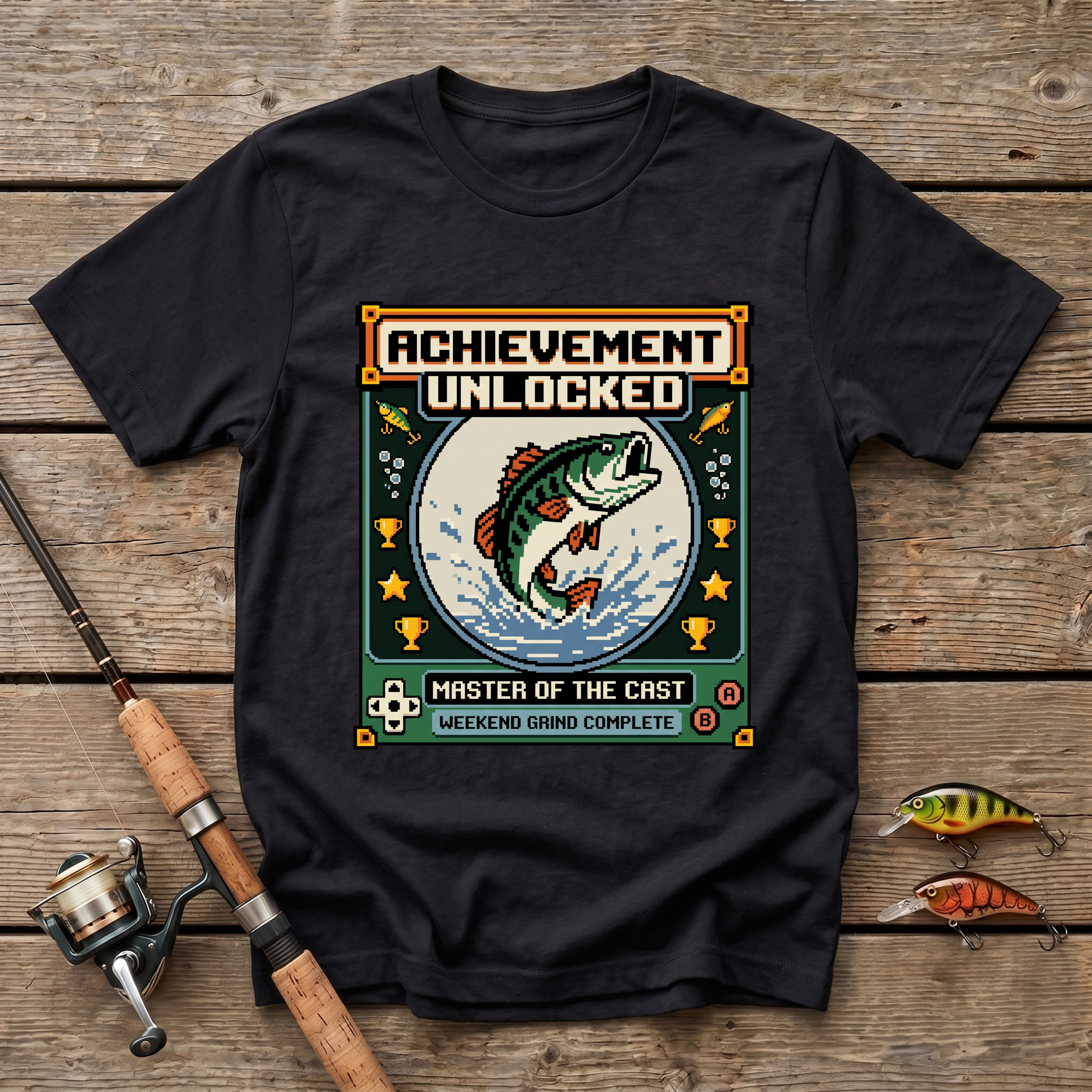 Achievement Unlocked: Master Of The Cast T-Shirt