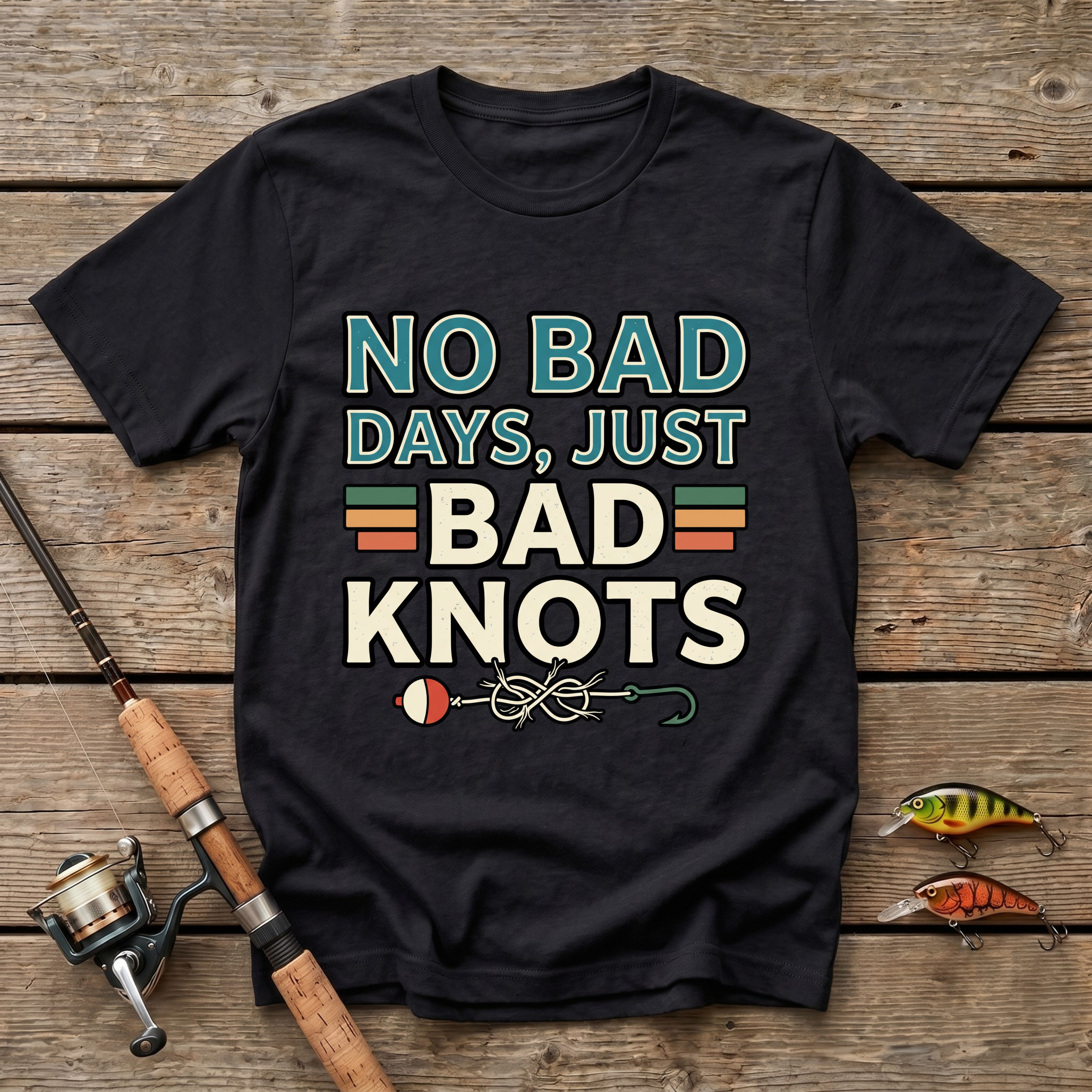 No Bad Days, Just Bad Knots T-Shirt