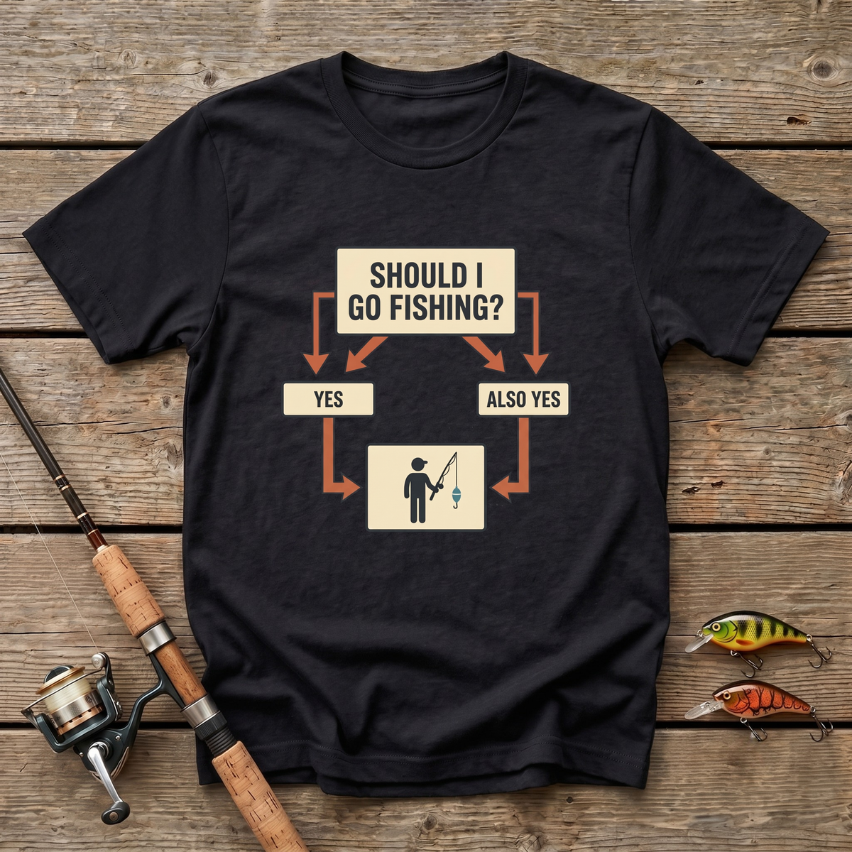 Should I Fish T-Shirt