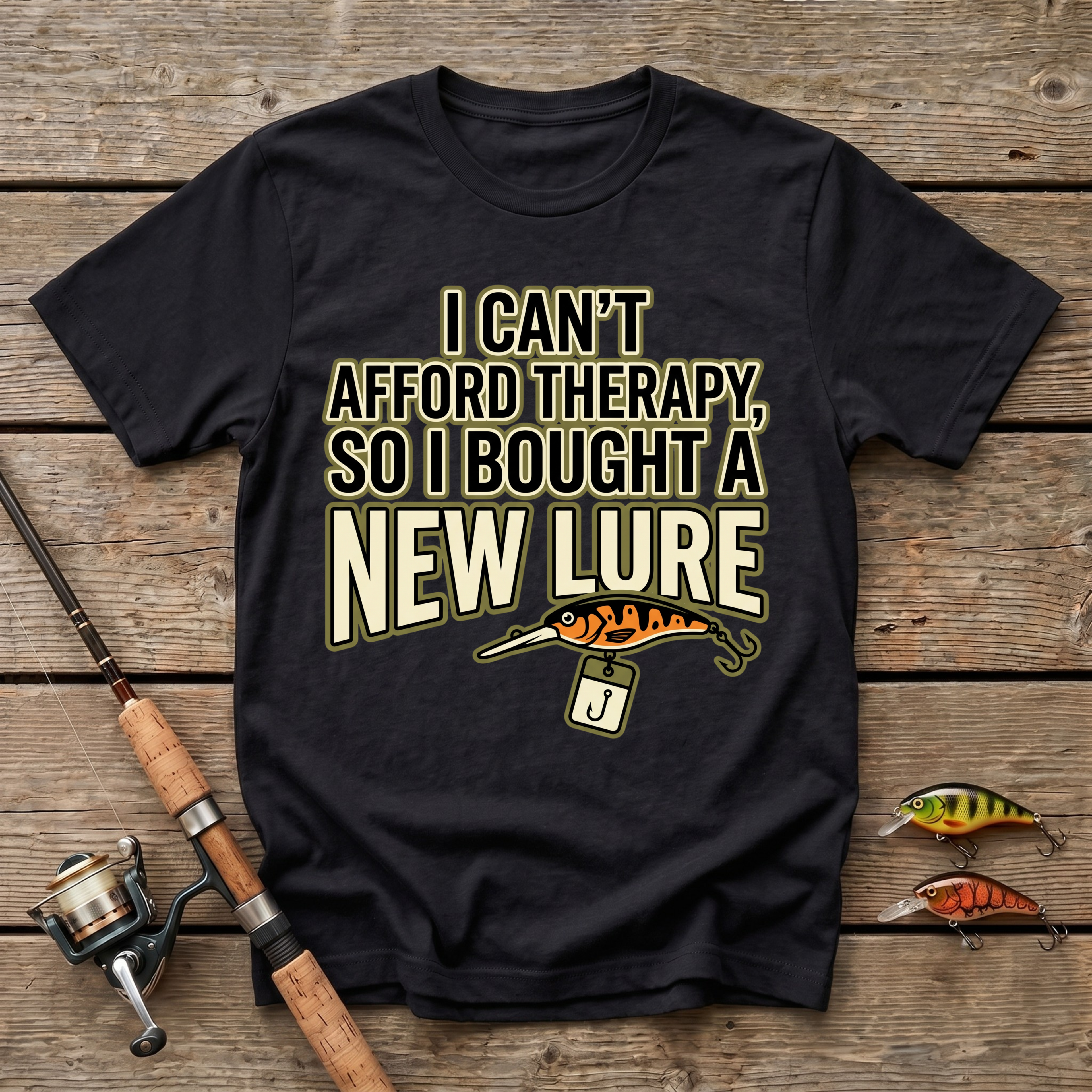 I Can't Afford Therapy, So I Bought A New Lure T-Shirt
