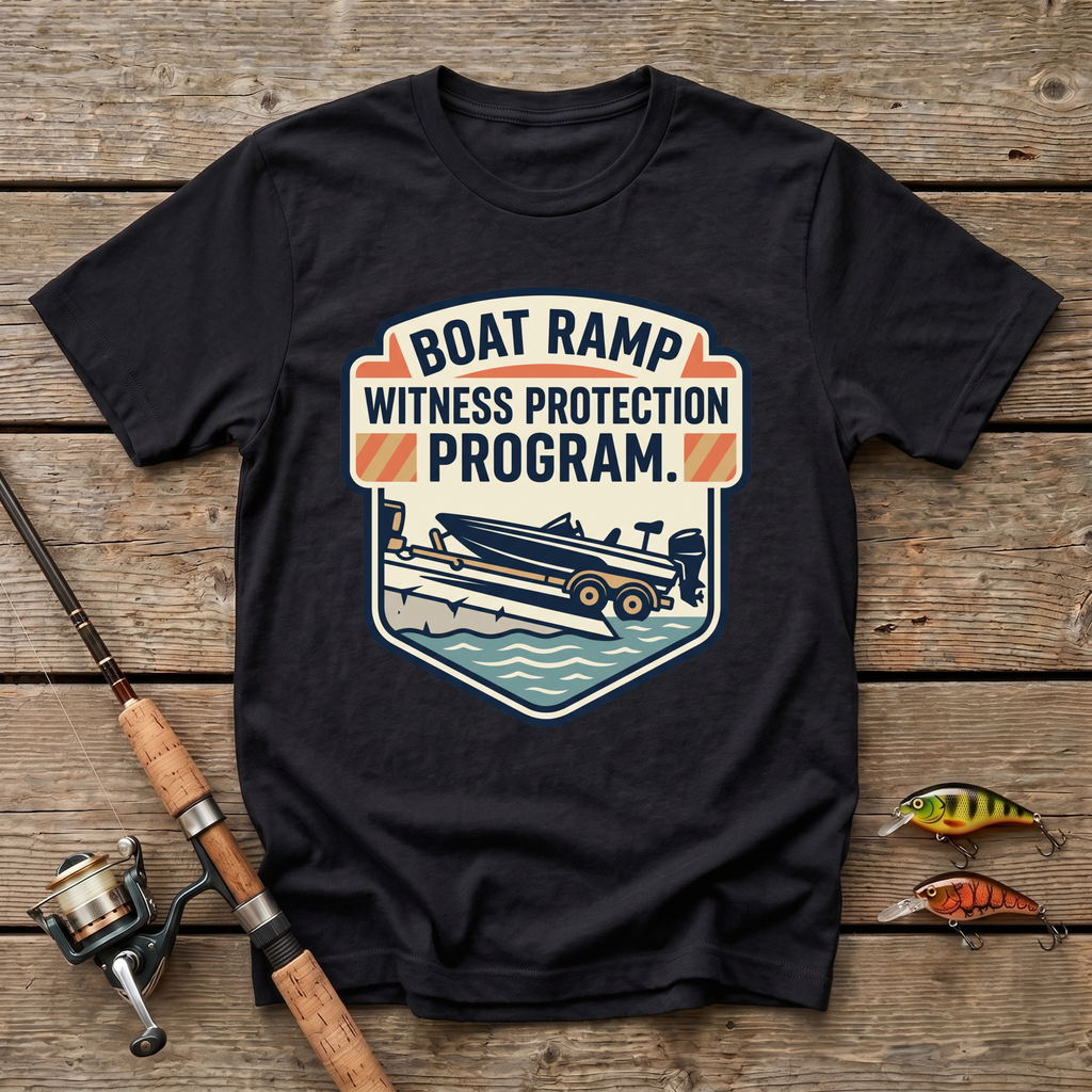 Boat Ramp Witness Protection T-Shirt