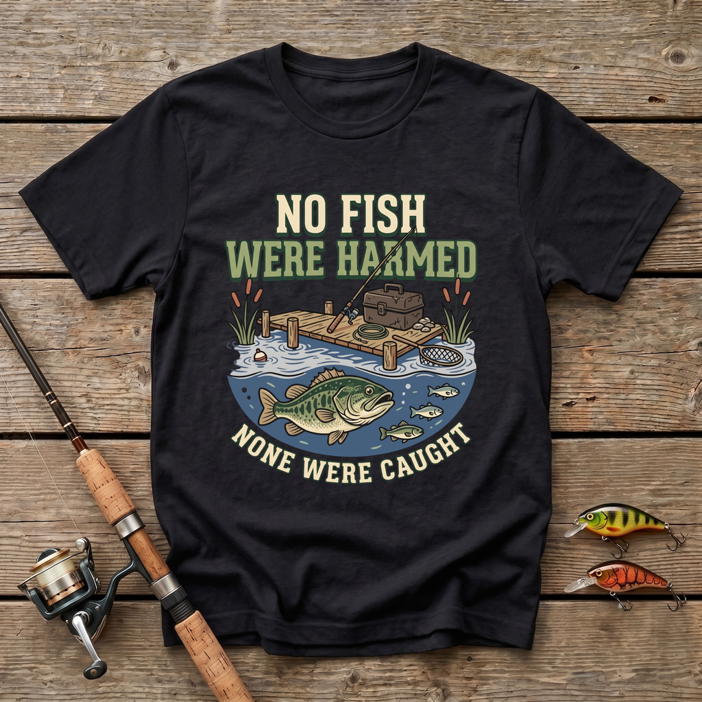 No Fish Were Harmed T-Shirt