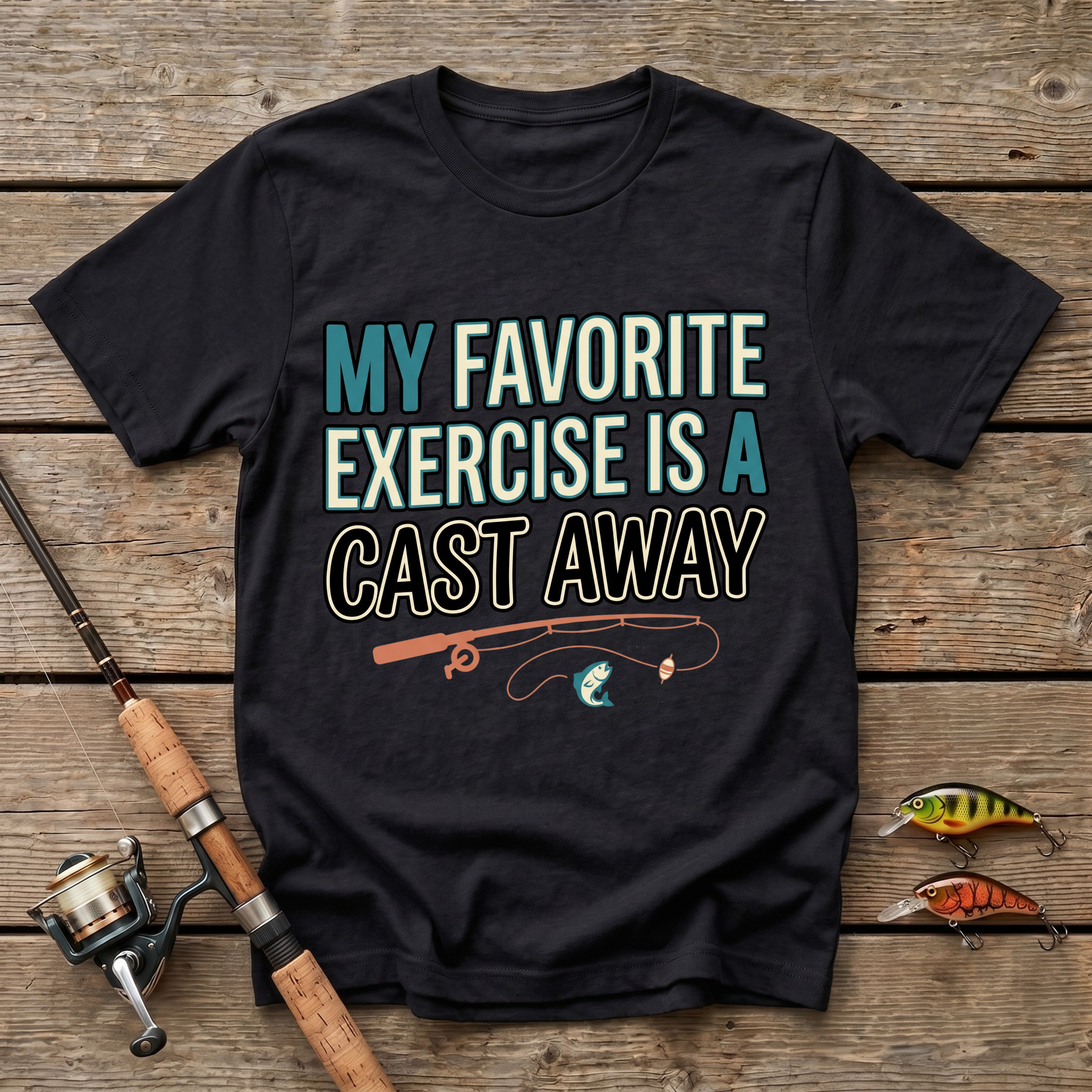 My Favorite Excercise Is A Cast Away T-Shirt