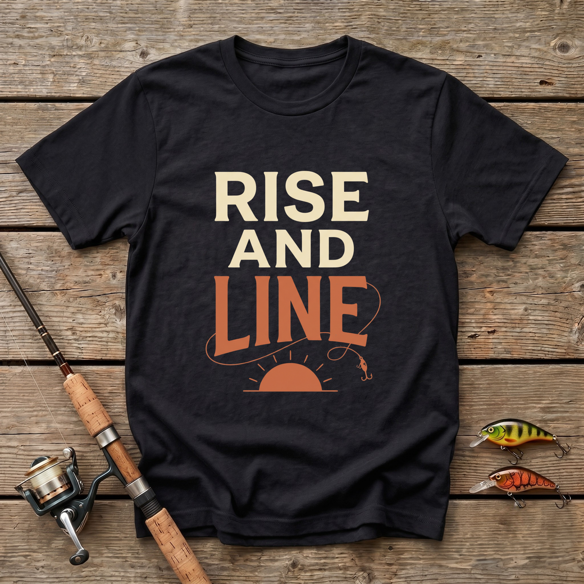 Rise And Line T-Shirt