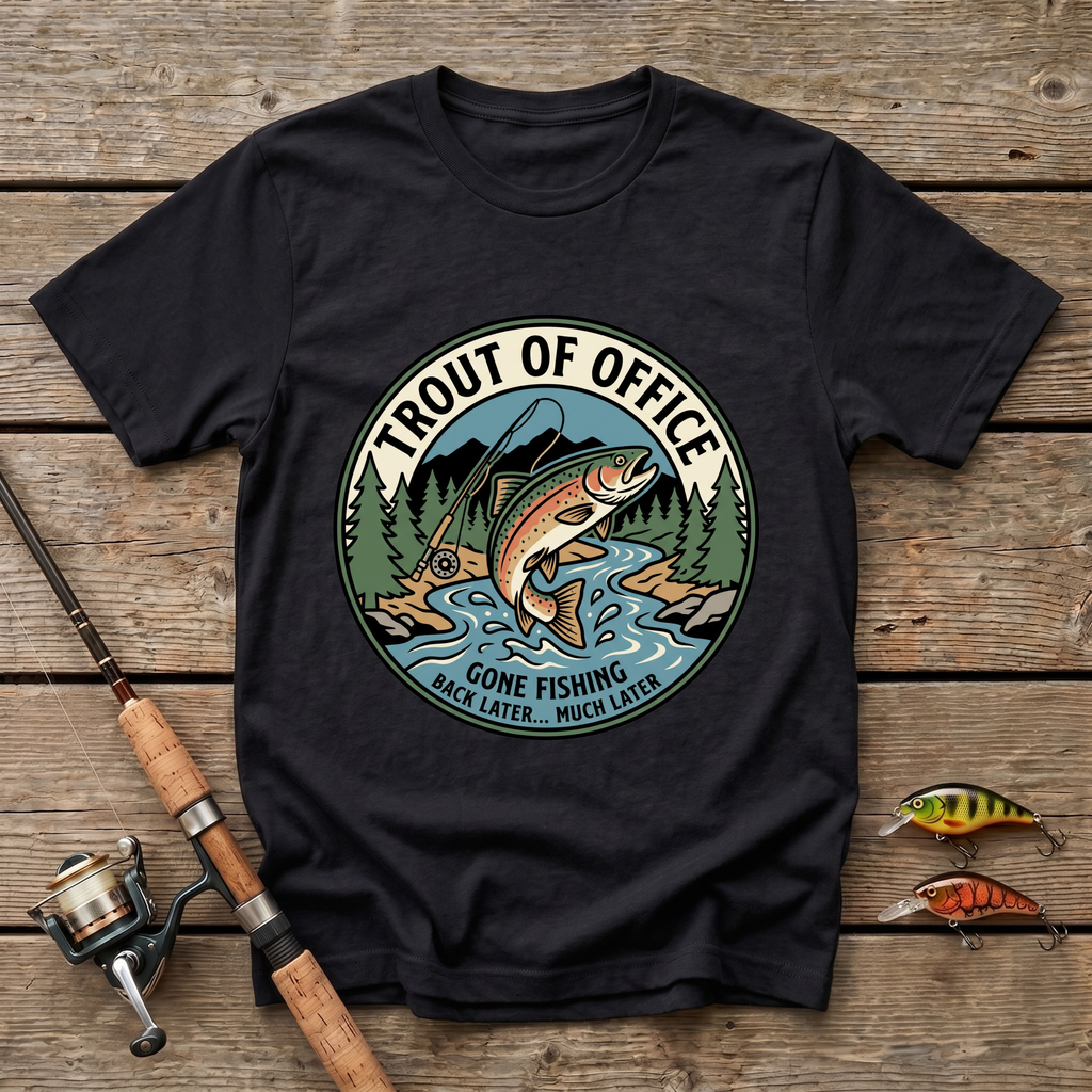 Trout Of Office T-Shirt