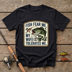 Wife Tolerates Me T-Shirt