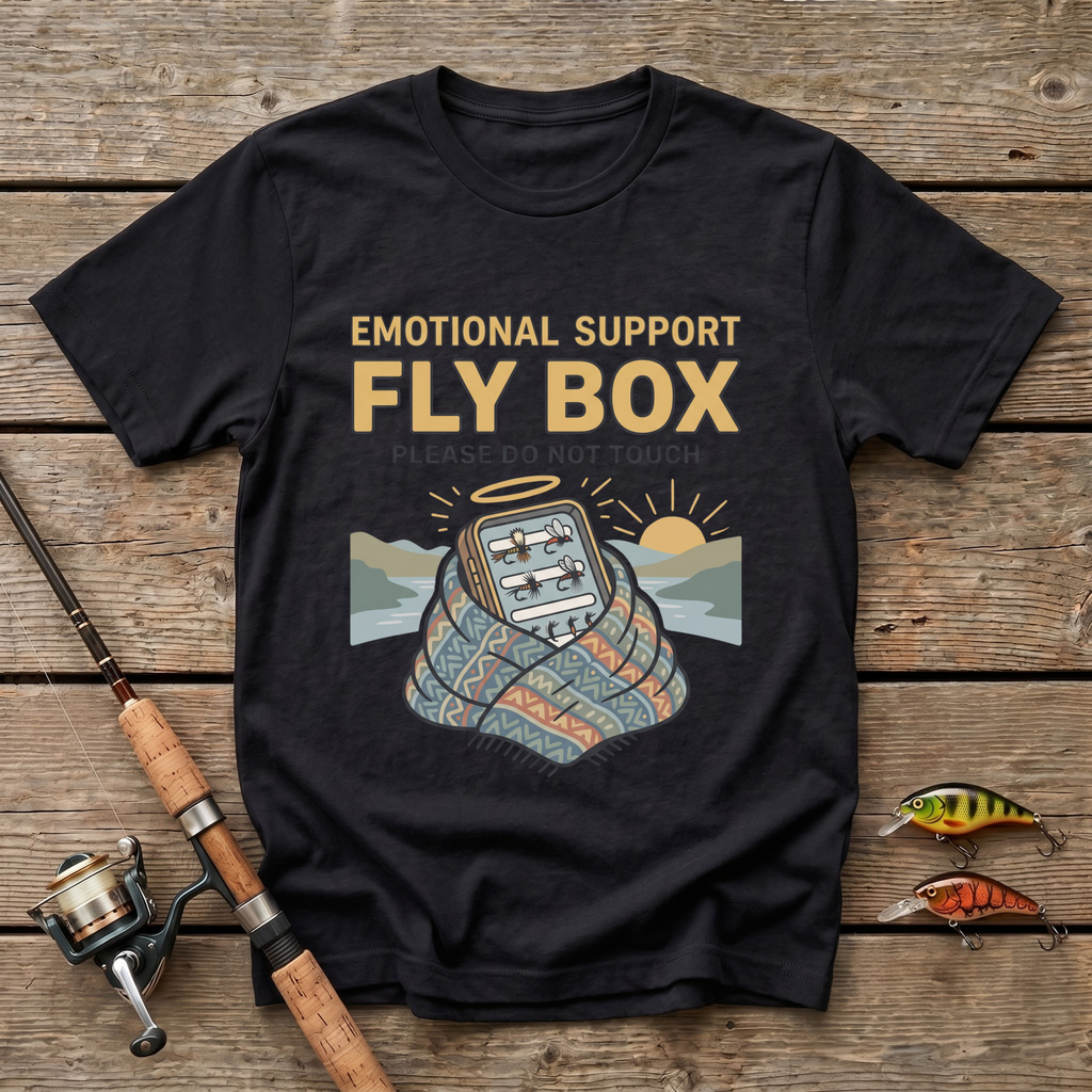 Emotional Support Fly Box T-Shirt