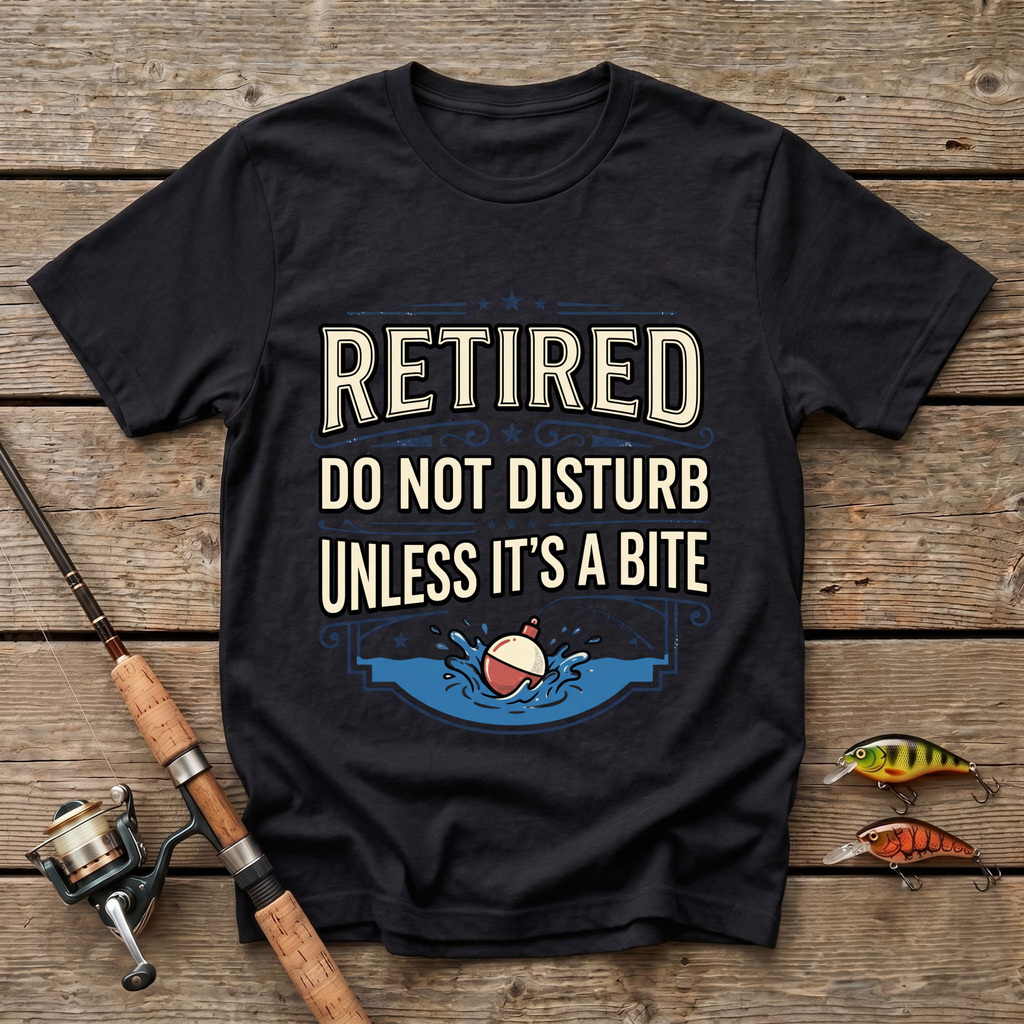 Retired - Do Not Disturb Unless It's A Bite T-Shirt