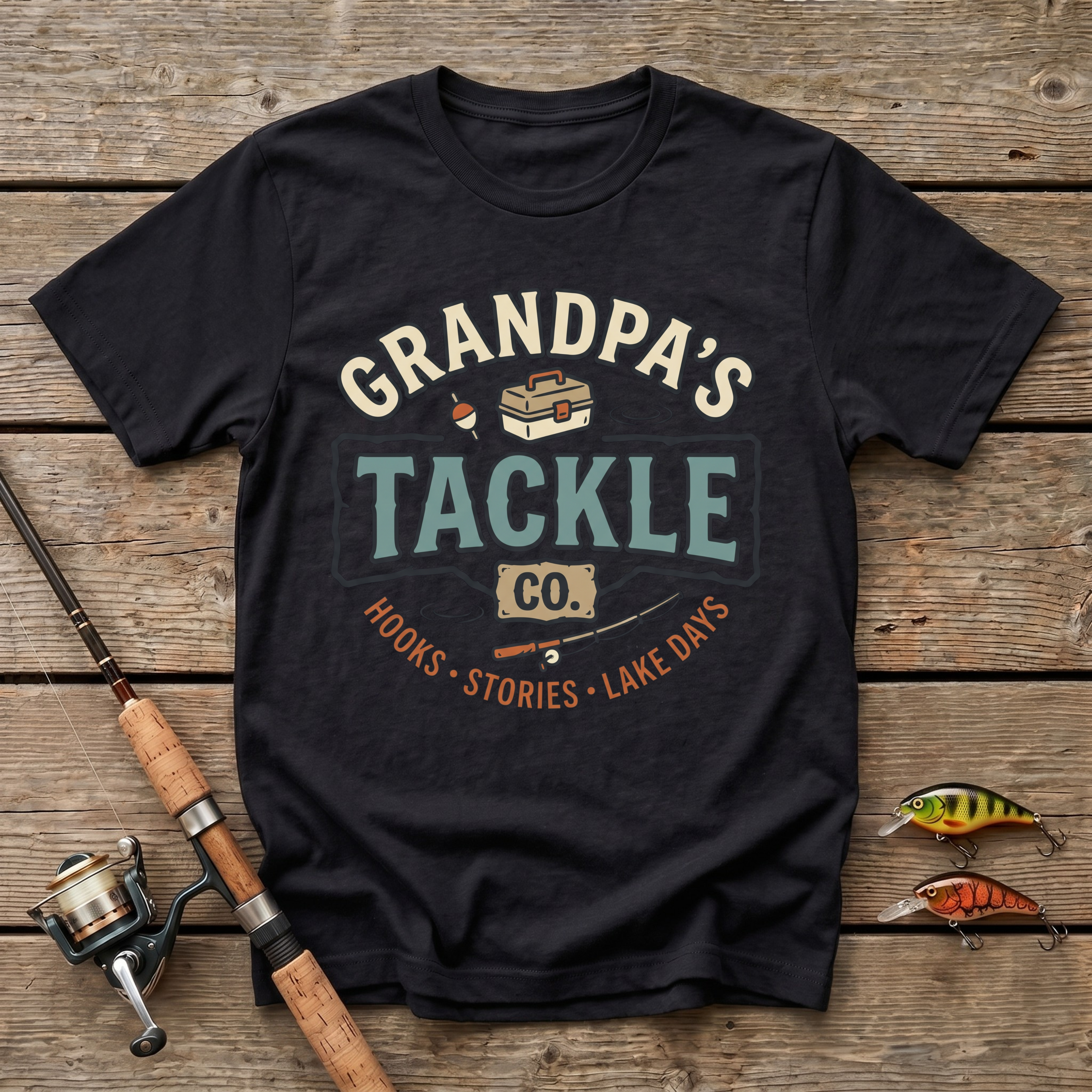 Grandpa's Tackle Co. T-Shirt