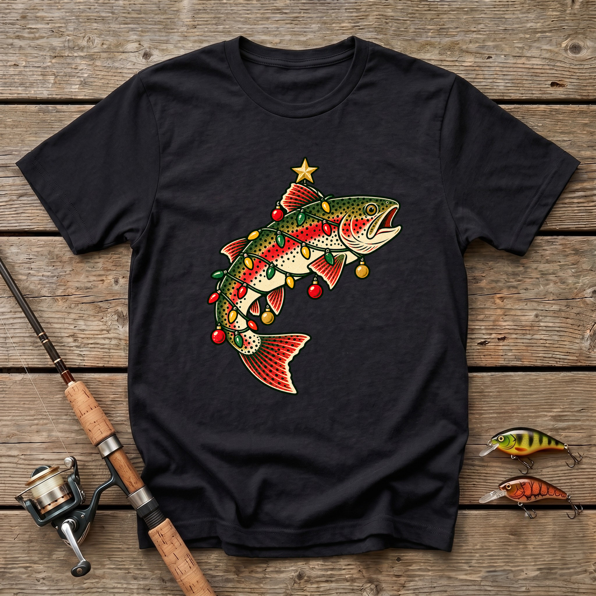 Christmas Trout T-Shirt