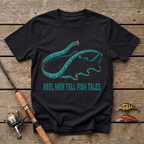 Reel Men Tell Fish Tales T-Shirt