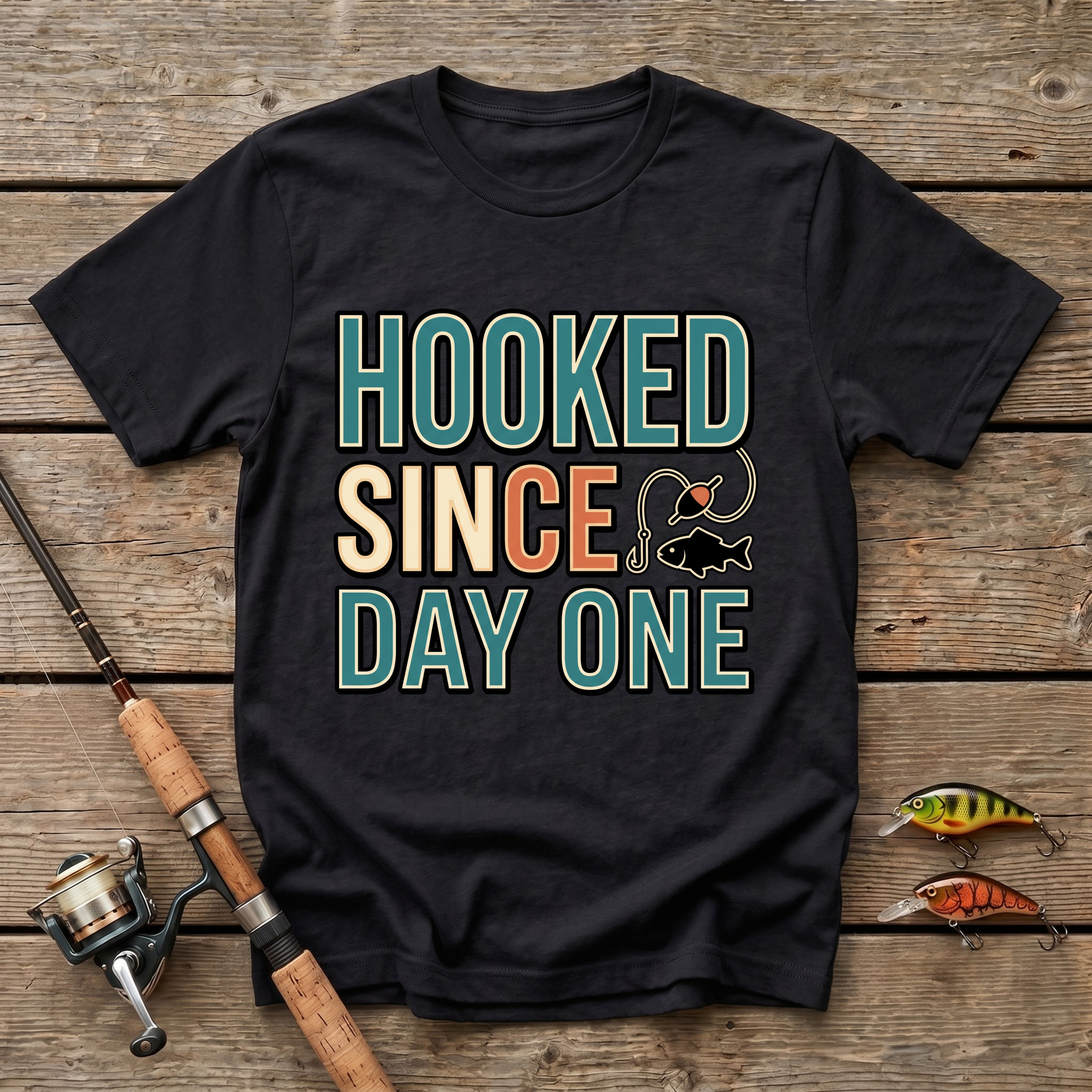 Hooked Since Day One T-Shirt