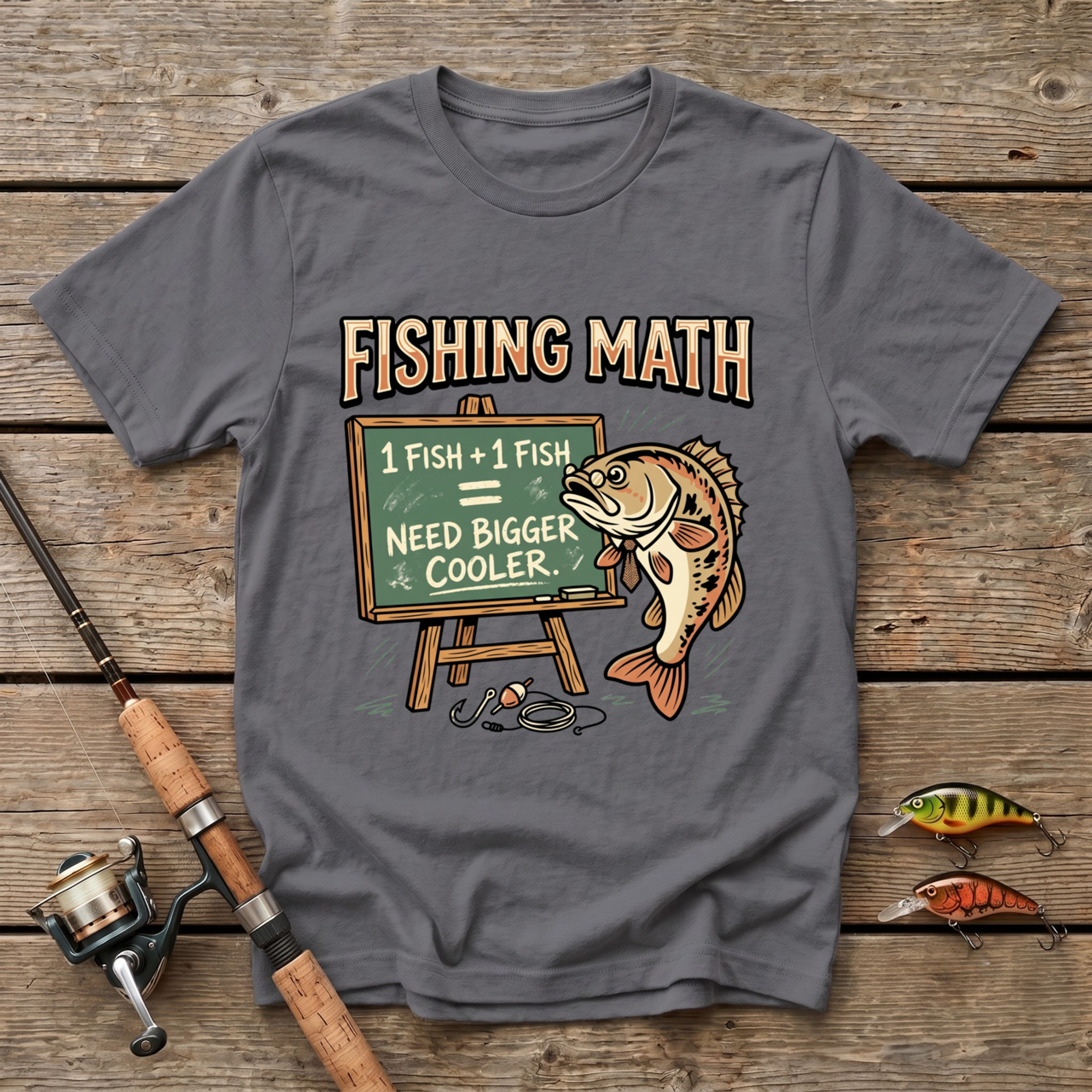Fishing Math T-Shirt
